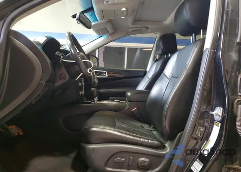 2014 Nissan Pathfinder S z USA, uszkodzony, nr VIN 5N1AR2MM7EC638380